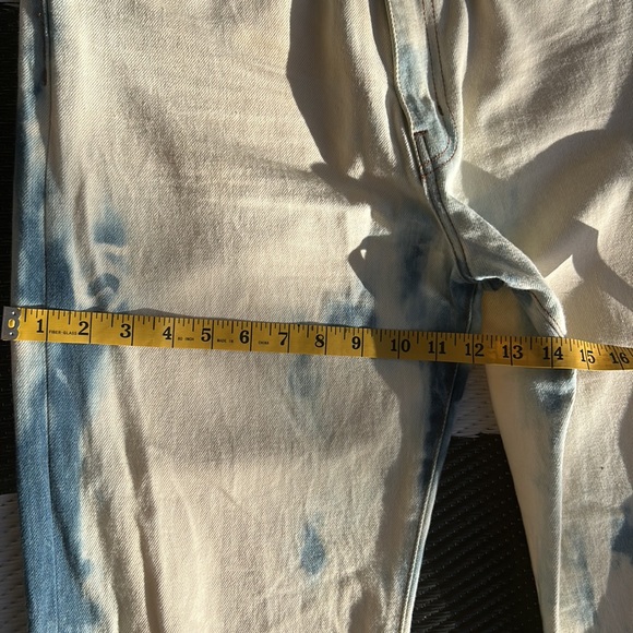 RARE, BLEACHED, NAKED AND FAMOUS HIGH WAIST SELVEDGE JEANS SIZE 30 - Picture 10 of 12